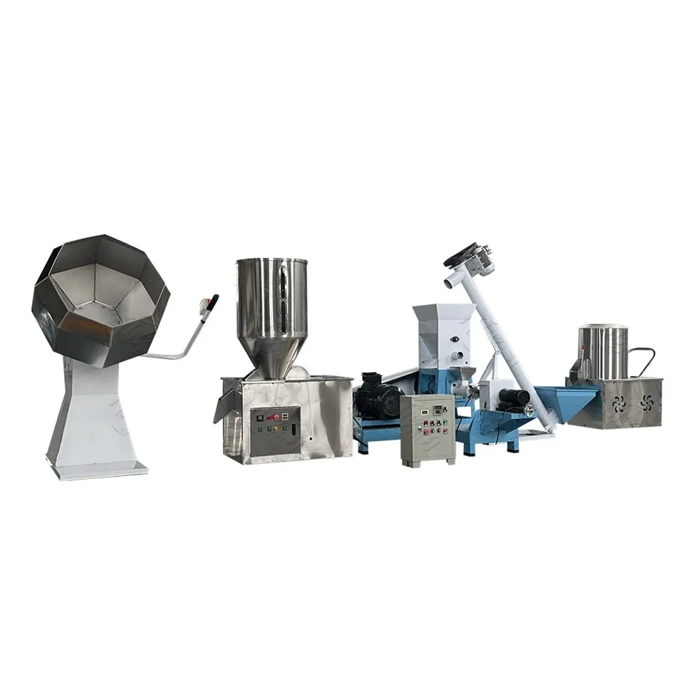 floating fish food making production line
