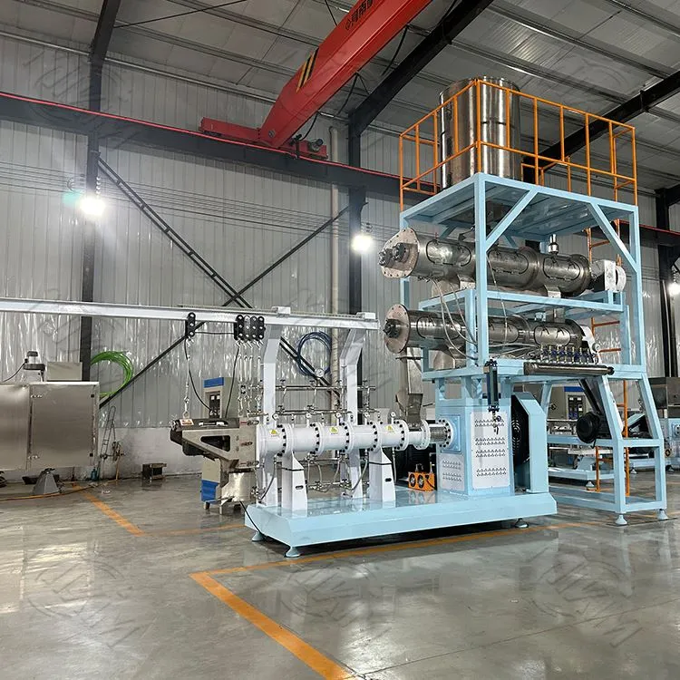 K ap flote Pwason Manje Pellet Feed Extruder
